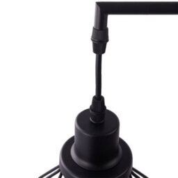 Thehotsale 160Cm H Black Modern Industrial Style 3-Head Floor Lamp With Irregular Shade - thumbnail 5