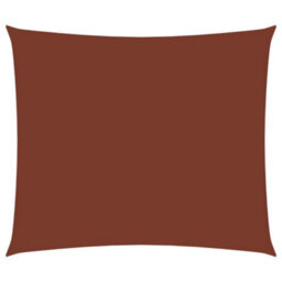 Berkfield Sunshade Sail Oxford Fabric Rectangular 6X7 M Terracotta