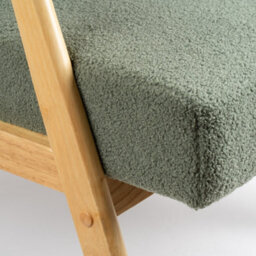 Scottish Everlastings Ltd. Scottish Everlastings Light Green Boucle Chair (Flat Arms) - thumbnail 3