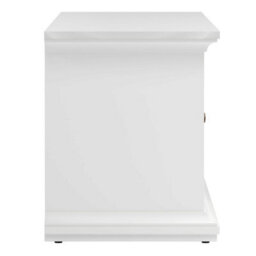 Wyld Haus Osaka Farmhouse White Wooden Tv Unit 2 Doors - thumbnail 6