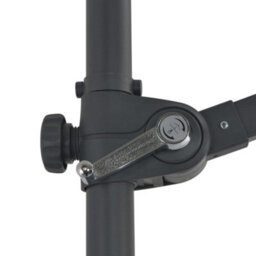 Berkfield Cantilever Umbrella With Steel Pole Black 300 Cm - thumbnail 7