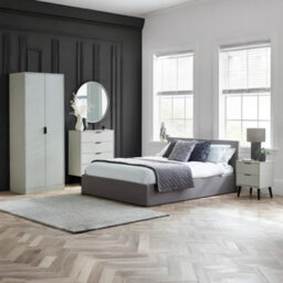 Oakham Premium Arden 4 Drawer Wide Chest - Silk Grey - thumbnail 6
