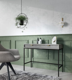 Arte  Stylish Nova Desk H780mm W1040mm D500mm In Grey Matt - Modern Workspace Solution - thumbnail 3