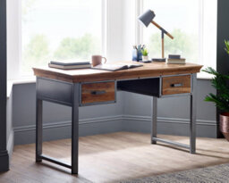 Worcester Artisano Styllish 2 Drawer Writing Desk - thumbnail 1