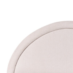 Beliani Ottoman Bed Fabric Mouzon 180 X 200 Cm (Eu Super King) Light Beige - thumbnail 8