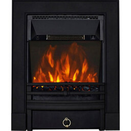 Focal Point Soho 2Kw Cast Iron Effect Inset Electric Fire (H)59.6Cm (W)48.5Cm (D)15.4Cm - thumbnail 1