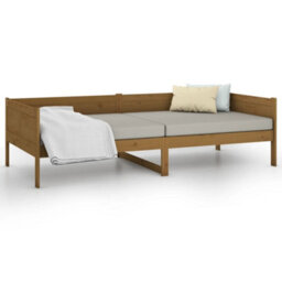 Vidaxl Day Bed Without Mattress Honey Brown Solid Wood Pine 90X190 Cm Single - thumbnail 8