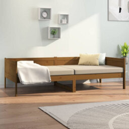 Vidaxl Day Bed Without Mattress Honey Brown Solid Wood Pine 90X190 Cm Single - thumbnail 7