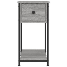 Berkfield Bedside Cabinets 2 Pcs Grey Sonoma 30X60X60 Cm Engineered Wood - thumbnail 6