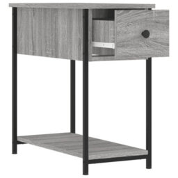 Berkfield Bedside Cabinets 2 Pcs Grey Sonoma 30X60X60 Cm Engineered Wood - thumbnail 7