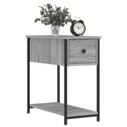 Berkfield Bedside Cabinets 2 Pcs Grey Sonoma 30X60X60 Cm Engineered Wood - thumbnail 3