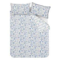 Smart Living Luxury Soft Reversible Holiday Postcard Duvet Cover & Pillowcases - thumbnail 5