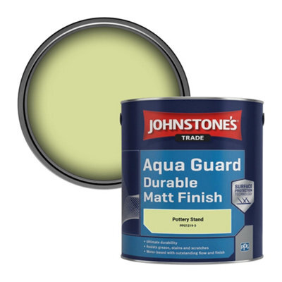 Johnstone's Trade Wood & Metal Aqua Guard Durable Matt Paint Pottery Stand (Ppg1219-3) 2.5L - image 1