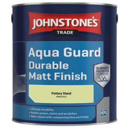 Johnstone's Trade Wood & Metal Aqua Guard Durable Matt Paint Pottery Stand (Ppg1219-3) 2.5L - thumbnail 2