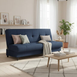 Enduro Xiii Sofa Modern Upholstered Living Room Sofa Comfortable And Stylish Available In Multiple Colors For Relaxing Dark Blue - thumbnail 2
