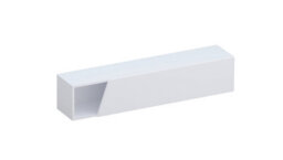FurniComp LTD Furnicomp Combo 138Cm Floating Wall Hung Tv Unit With Shaped Door - White Gloss Com-26-01 - thumbnail 2