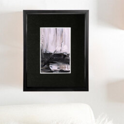 "Nicola Spring 8 X 10"" Deep Photo Frame - Black/black Mount - 3D Deep Box Picture Frame Display Case (4 X 6"" Mount)" - thumbnail 6