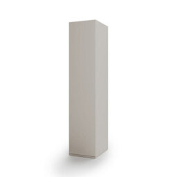 Arte Charlie 3 Tall Cabinet 50 Cm In Cashmere - Slim Vertical Storage With Warm Two-Tone Style - thumbnail 1