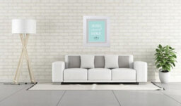 Frames By Post Metro White Frame With Light Grey Mount For Image Size 24 X 20 Inch - thumbnail 4
