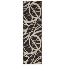 Modern Optical 3D Charcoal Easy To Clean Abstract Rug For Dining Room-120Cm X 170Cm - thumbnail 8