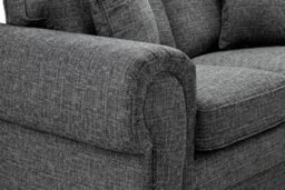 Wilcot Lisbon Fabric 3+ 2 Seater Sofa Set Grey - thumbnail 5