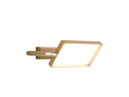 Luminosa Lighting Luminosa Book Led Wall Light Gold 3200Lm 3200K 22.5X10-15Cm - thumbnail 1