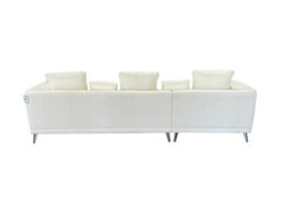 DS Living The 3 Seater Nova Lounger Left Corner Sofa In Grey Or Cream - thumbnail 4