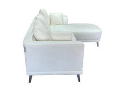DS Living The 3 Seater Nova Lounger Left Corner Sofa In Grey Or Cream - thumbnail 3