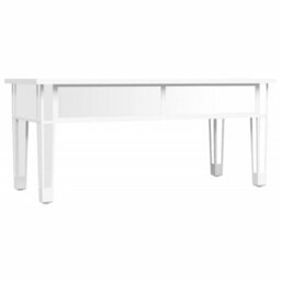 Vidaxl Mirrored Coffee Table 106X45X45 Cm Engineered Wood And Glass - thumbnail 9