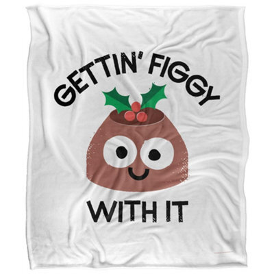 David Olenick Body English Silky Supersoft Blanket Brown/white/black (One Size) - image 1
