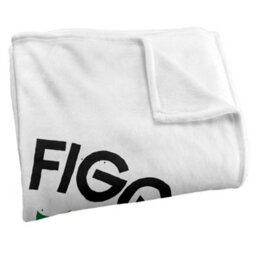 David Olenick Body English Silky Supersoft Blanket Brown/white/black (One Size) - thumbnail 3