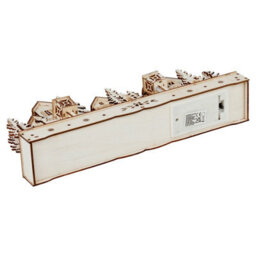Urbn-Living Urbnliving 30Cm Wooden Led Light-Up Winter Village Christmas Scene Ornament - thumbnail 7
