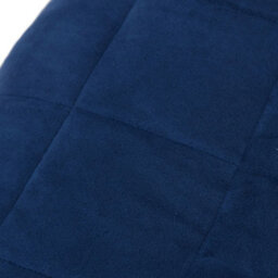 Walplus Weighted Blanket Blue 137X200 Cm Single 6 Kg Fabric - thumbnail 4