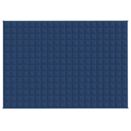 Walplus Weighted Blanket Blue 137X200 Cm Single 6 Kg Fabric - thumbnail 3
