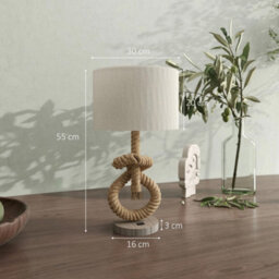 Nautical Led Table Lamp With Usb Charging Port - thumbnail 3