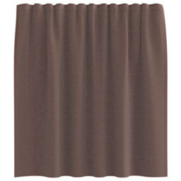 Berkfield Durable Voile Curtains With Tab Top 2 Pcs Brown - thumbnail 4