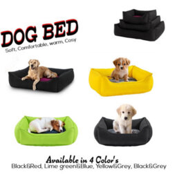 Chilimilii Dog Bed Pet Puppy Cushion House Nesting Washable Rectangle Pet Basket Warm Comfy - thumbnail 5