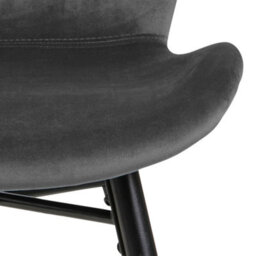 Furniture To Go Batilda Dining Chair In Dark Grey Set Of 2 - thumbnail 7