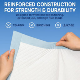 volila 25Pk Incontinence Bed Pads - 60X90Cm Soft Triple-Layer Disposable Sheets With Odour Control, Waterproof Backing, Fast Absorbency - thumbnail 5