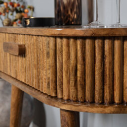 Elm Home And Products Elm Home And Garden Soild Mango Wooden Hall Console Telephone Table 80Cm High, 80Cm Wide, 40Cm Depth - thumbnail 2
