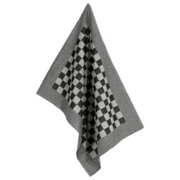 Berkfield 50 Piece Towel Set Black And White Cotton - thumbnail 8