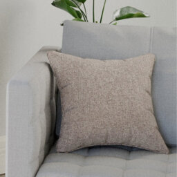 Enhanced Living Austin/dallas Textured Pair Of Natural Cushion Covers - 43X43Cm - Cases Only - thumbnail 2