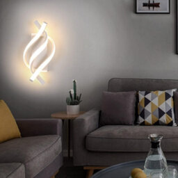 Wall Lamp 22W Led Wall Light Stairs Corridor Night Light White - thumbnail 3