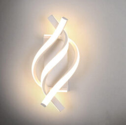 Wall Lamp 22W Led Wall Light Stairs Corridor Night Light White - thumbnail 1