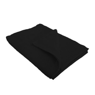 Sols Island 70 Bath Towel (70 X 140Cm) Black (One)