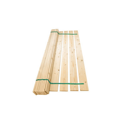 Super King 6Ft 1825mm Pine Bed Slats Set - Superior 13 Slat Set - image 1