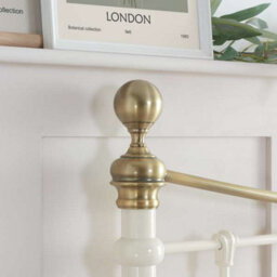 Birlea Bronte Double Bed Frame In Cream - thumbnail 4