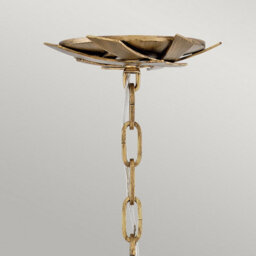 Luminosa Lighting Elstead Hinkley Fredrick Ramond Vida 13 Light Large Pendant Burnished Gold - thumbnail 3