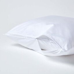 Homescapes White Continental Egyptian Cotton Pillowcase 1000 Tc, 80 X 80 Cm - thumbnail 3