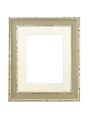Frames By Post Scandi Clay Frame With Ivory Mount For Image Size A2 - image 1